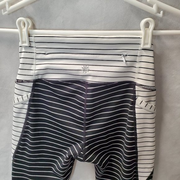 Athleta Striped Cropped Legging XS - Picture 6 of 11